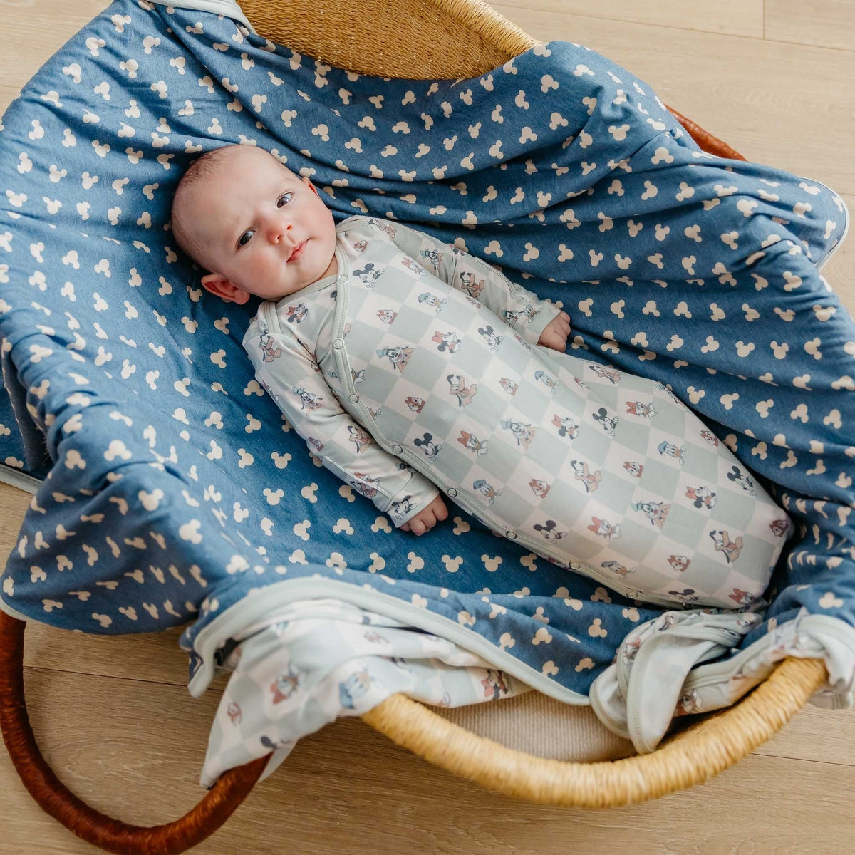 Newborn Knotted Gown - Mickey Mouse and Friends