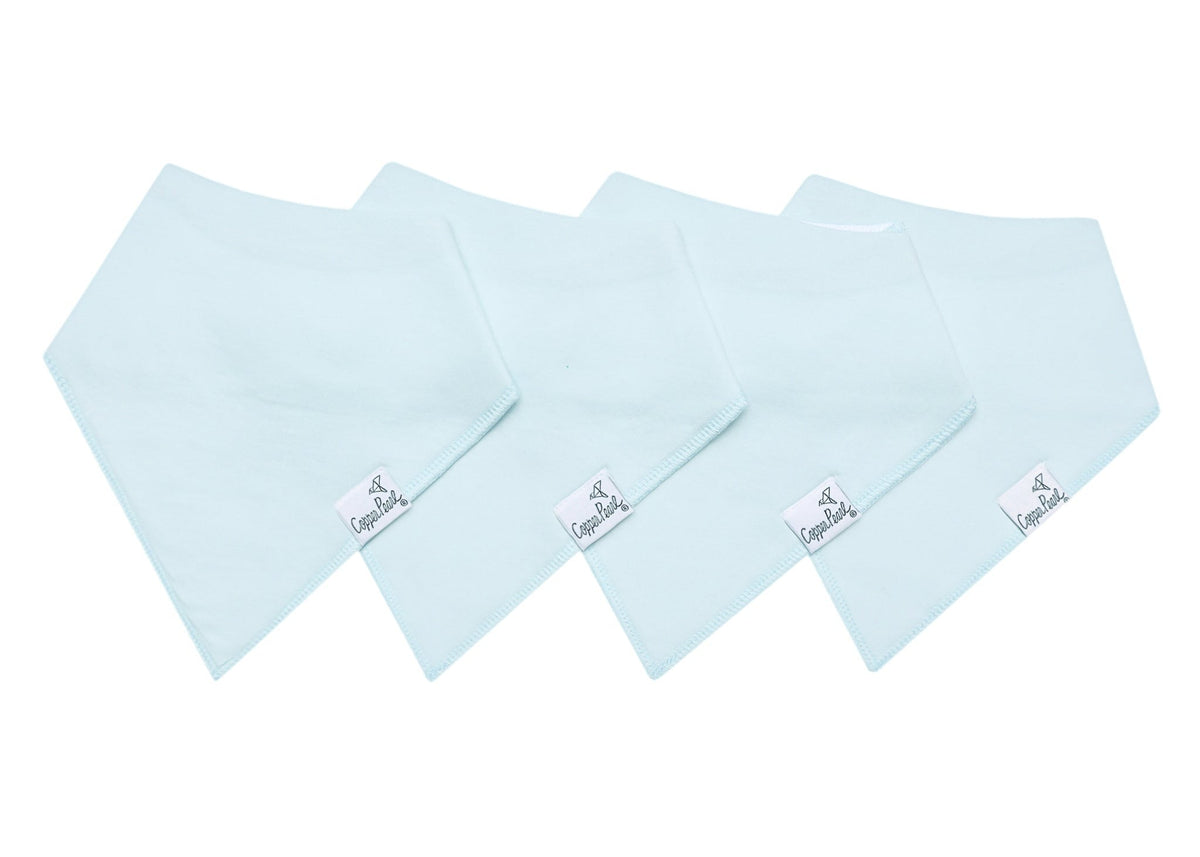 4 Pack Baby Bandana Bibs - Air