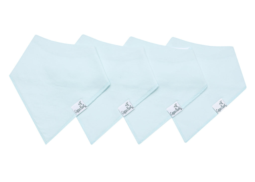 4 Pack Baby Bandana Bibs - Air