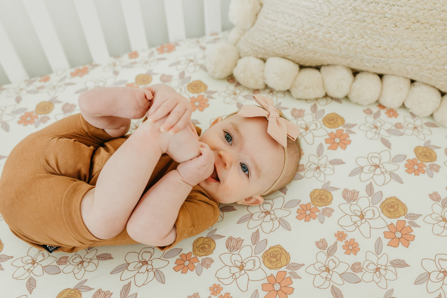 Premium Knit Fitted Crib Sheet - Ferra