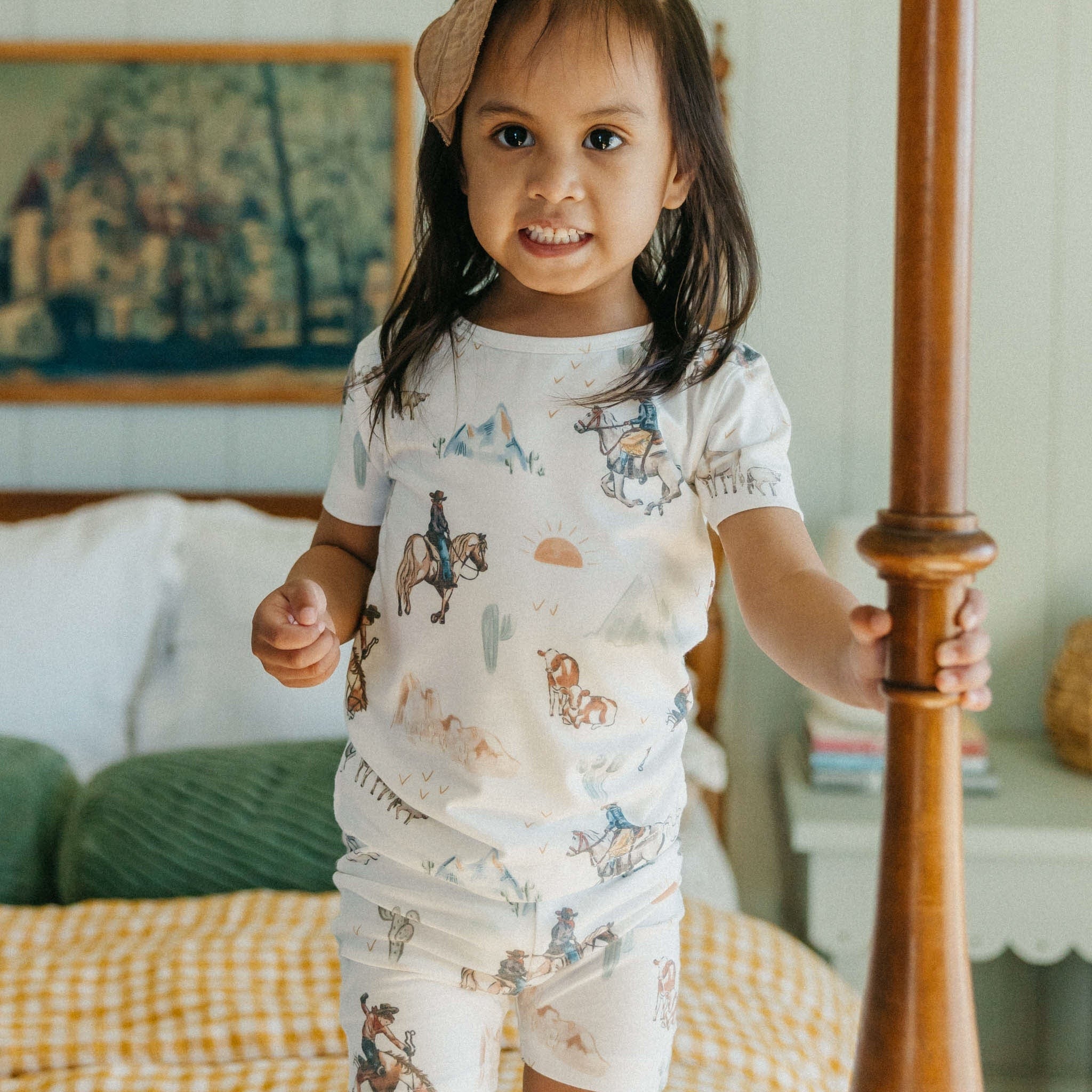2pc Short Sleeve Pajama Set - Boone