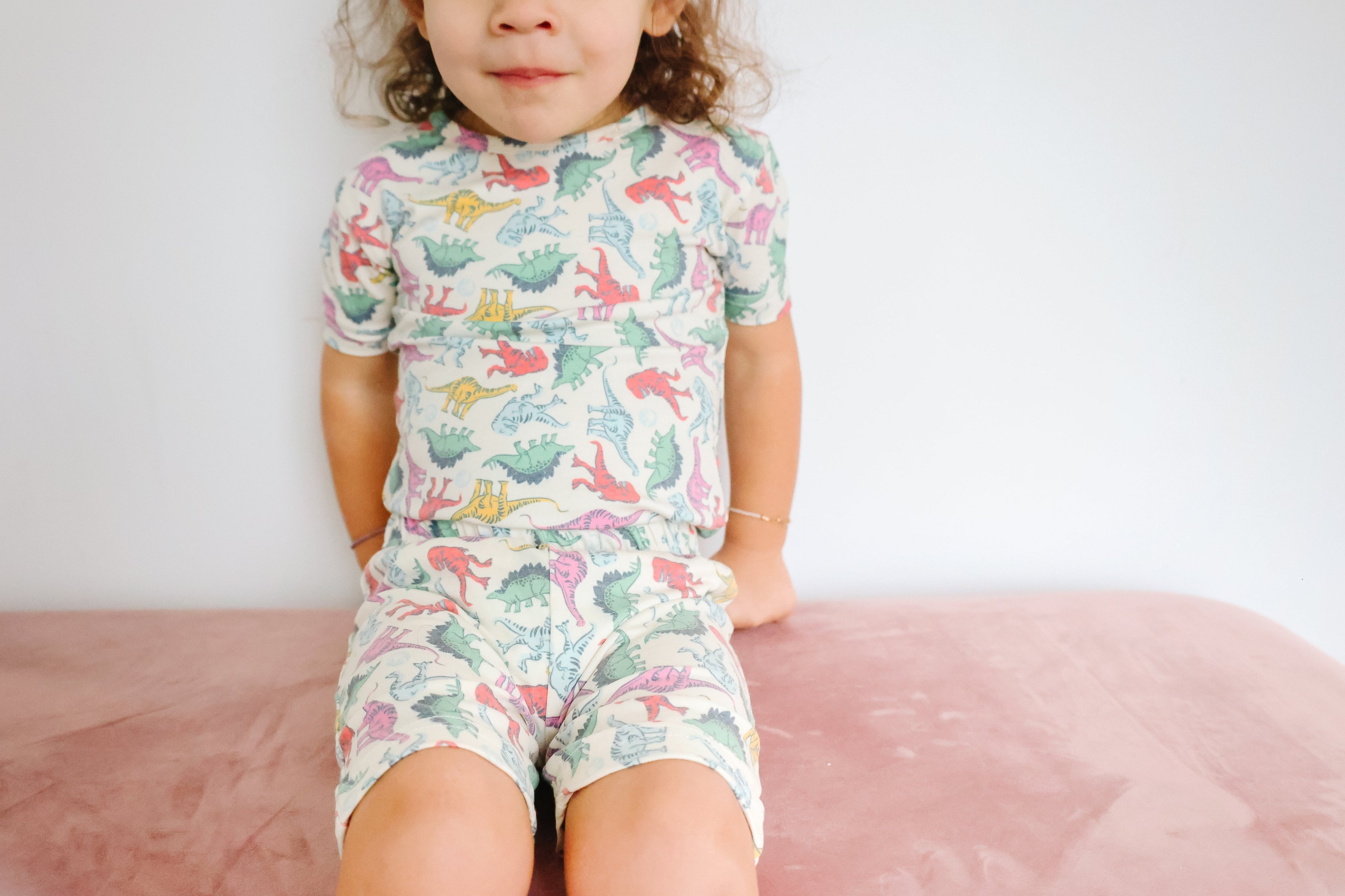 2pc Short Sleeve Pajama Set - Dinosaurs of Jurassic Park