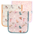 3 Pack Premium Burp Cloths - Cheyenne