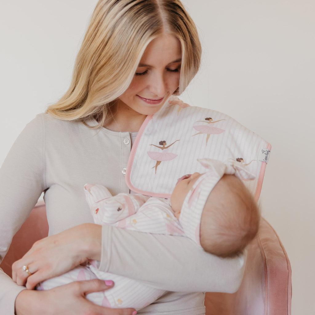 3 Pack Premium Burp Cloths - Katerina