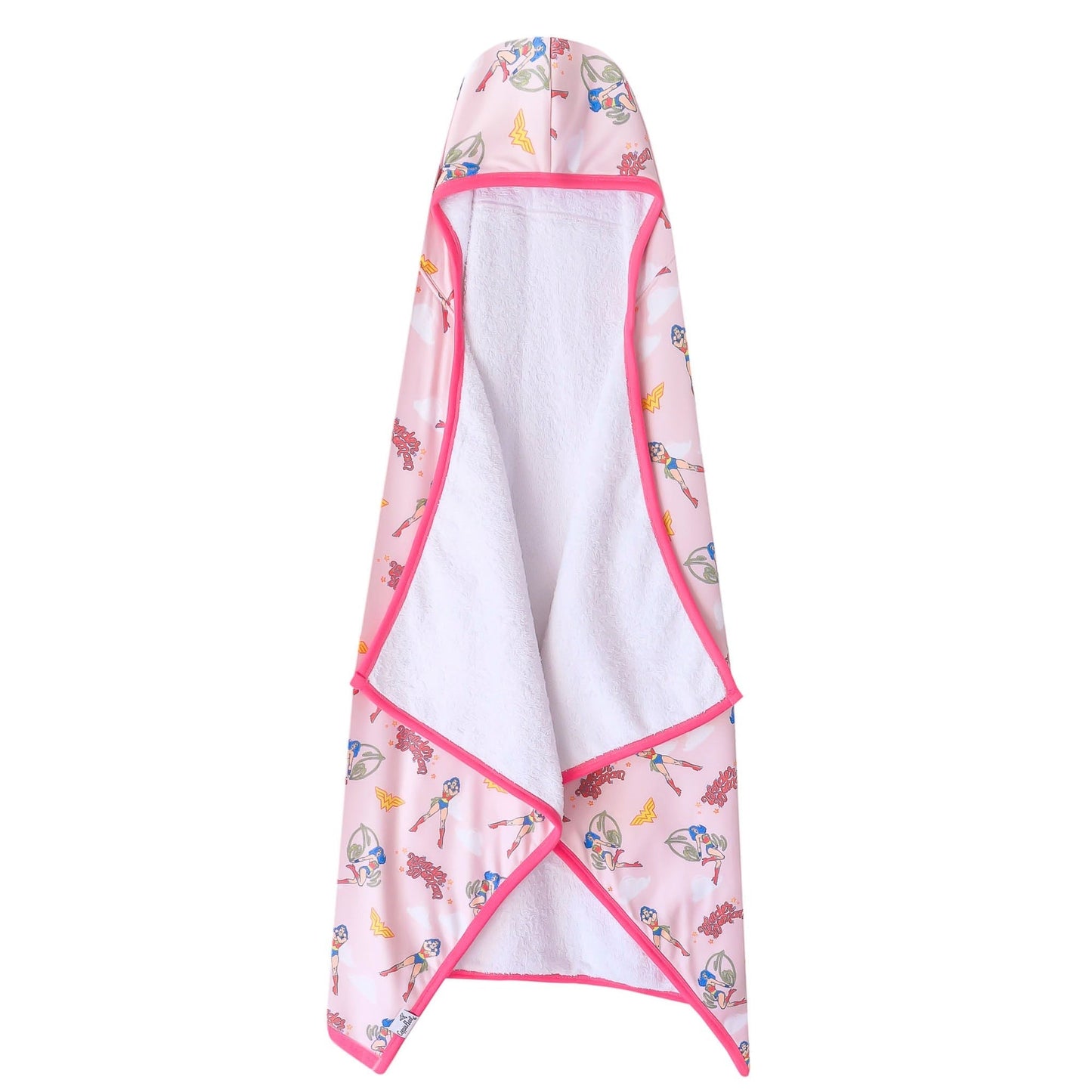 Premium Big Kid Hooded Towel - Wonder Woman