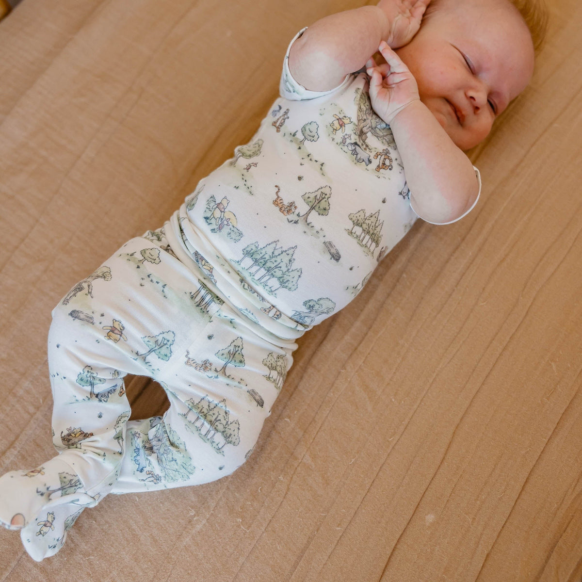 Short Sleeve Bodysuit - Hundred Acre Wood