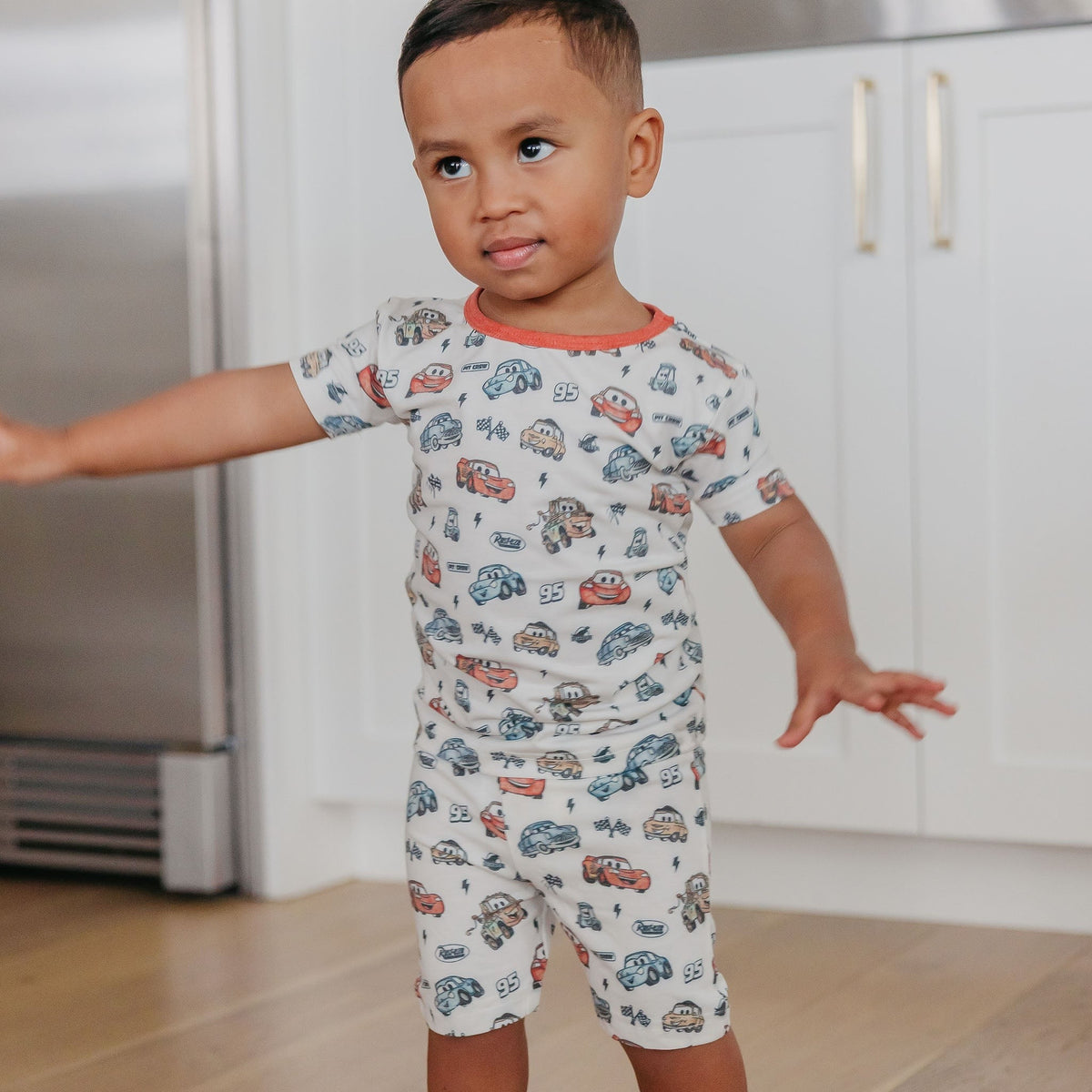 2pc Short Sleeve Pajama Set - Disney Pixar Cars
