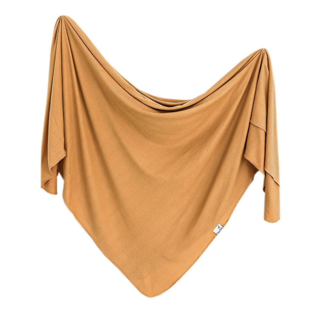 Rib Knit Swaddle Blanket - Dolce