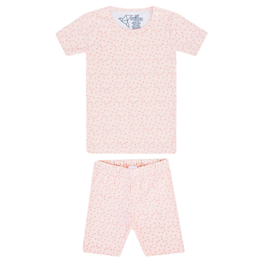 2pc Short Sleeve Pajama Set - Dottie