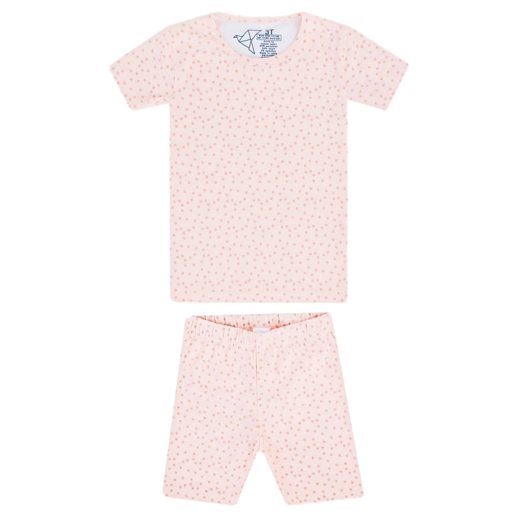 2pc Short Sleeve Pajama Set - Dottie