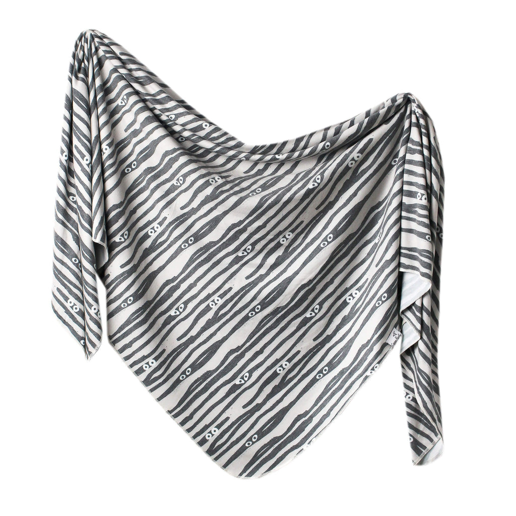 Knit Swaddle Blanket - Mummy