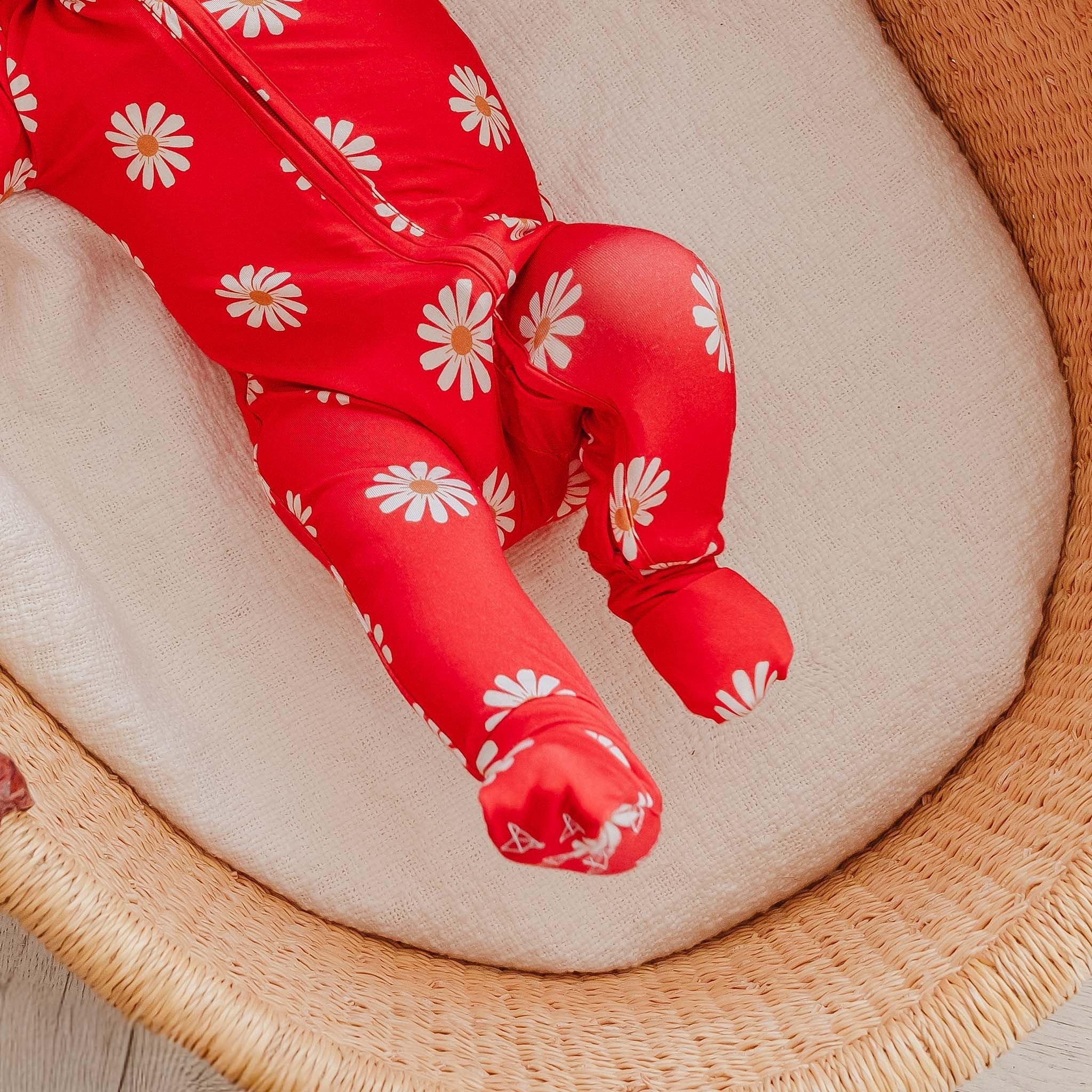 Bamboo Zip-Up Footie Pajama - Jessa