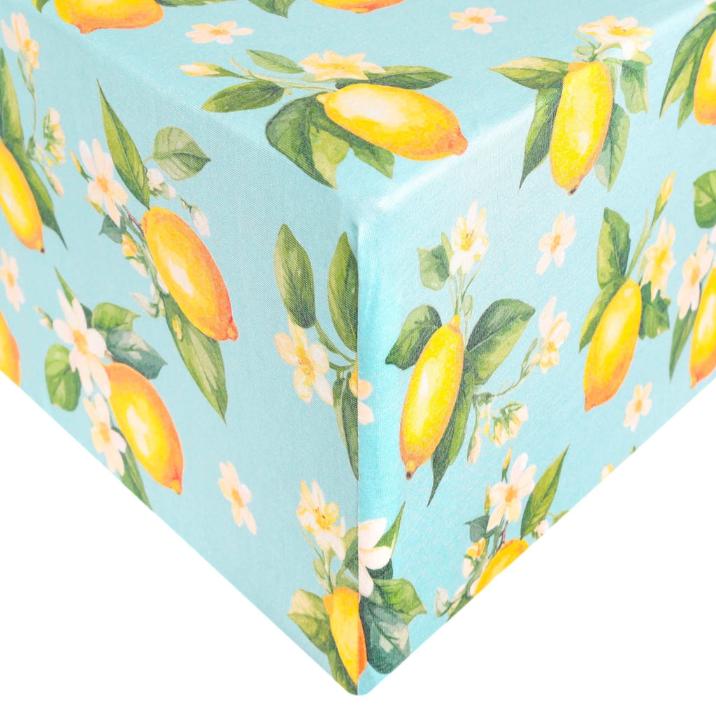 Premium Knit Fitted Crib Sheet - Melody