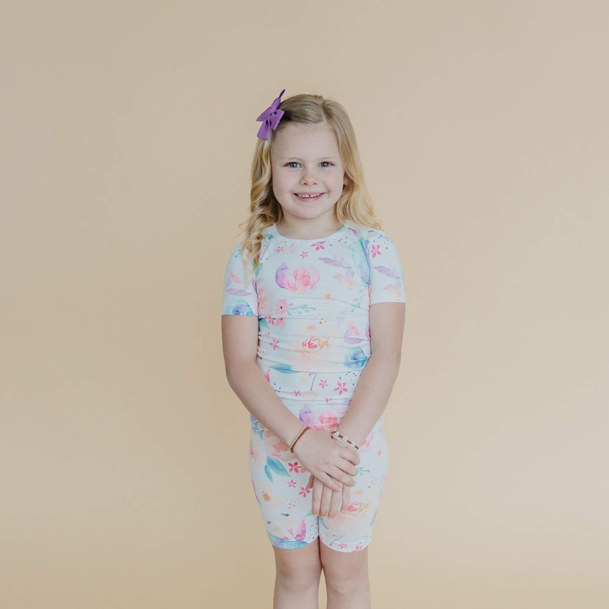 2pc Short Sleeve Pajama Set - Bloom