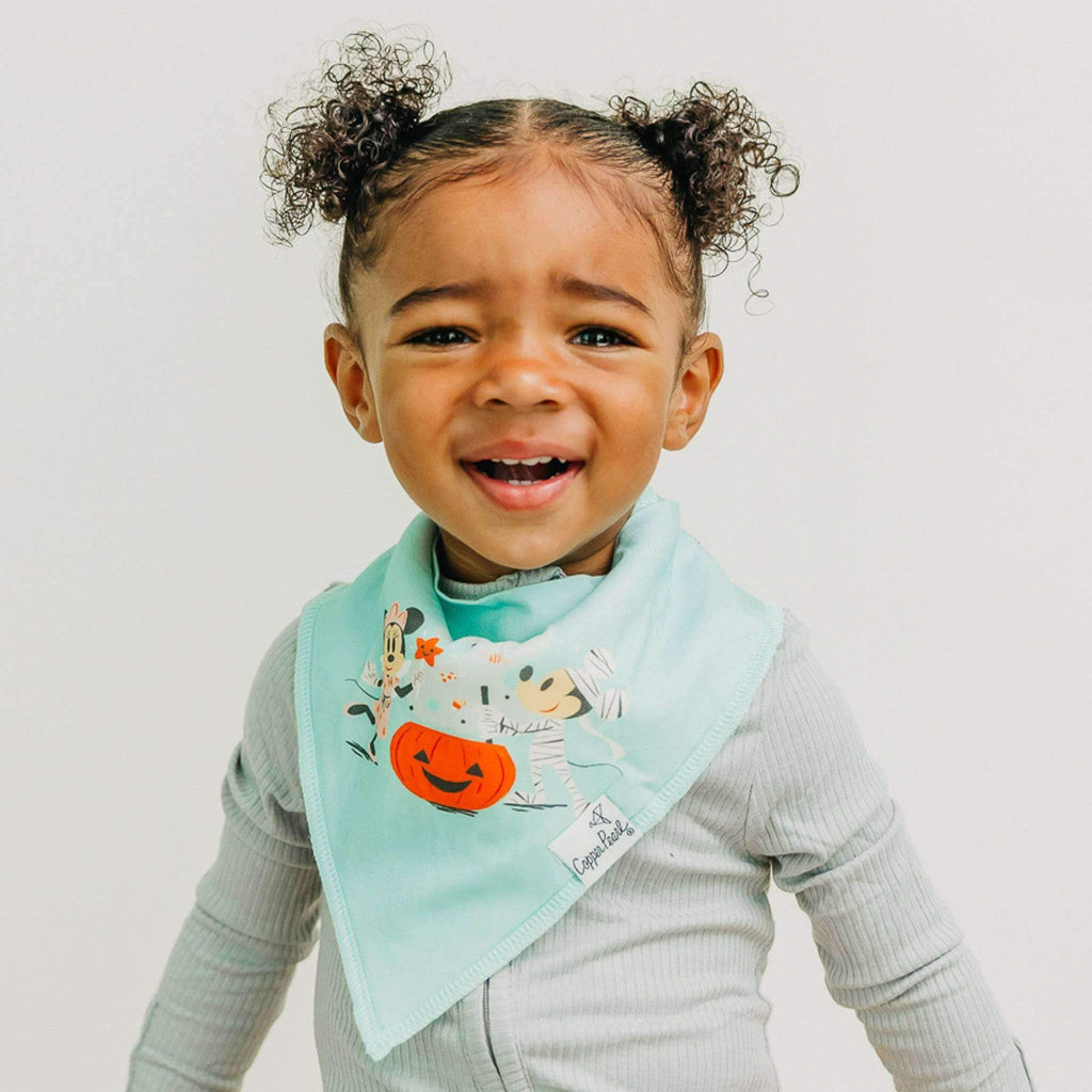4 Pack Baby Bandana Bibs - Mickey Mouse's Boo Bash