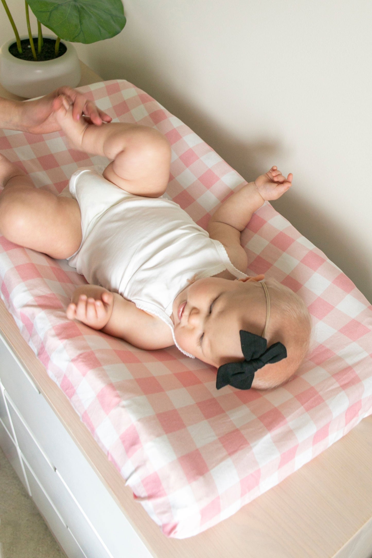 Premium Knit Diaper Changing Pad Cover - London