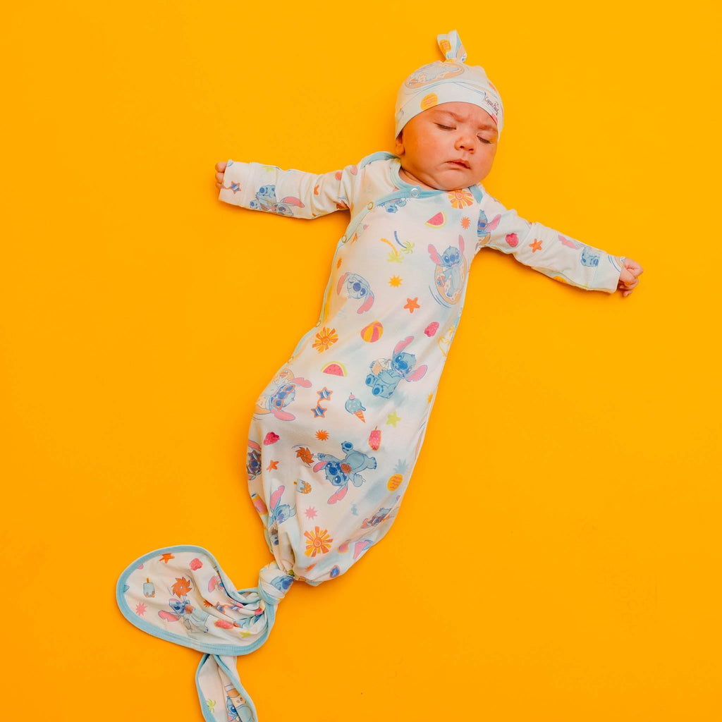 Newborn Knotted Gown - Disney Stitch Dreamsicles