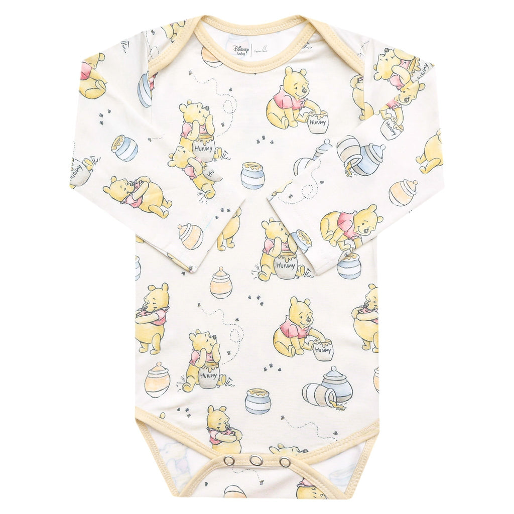 Long Sleeve Bodysuit - Hunny