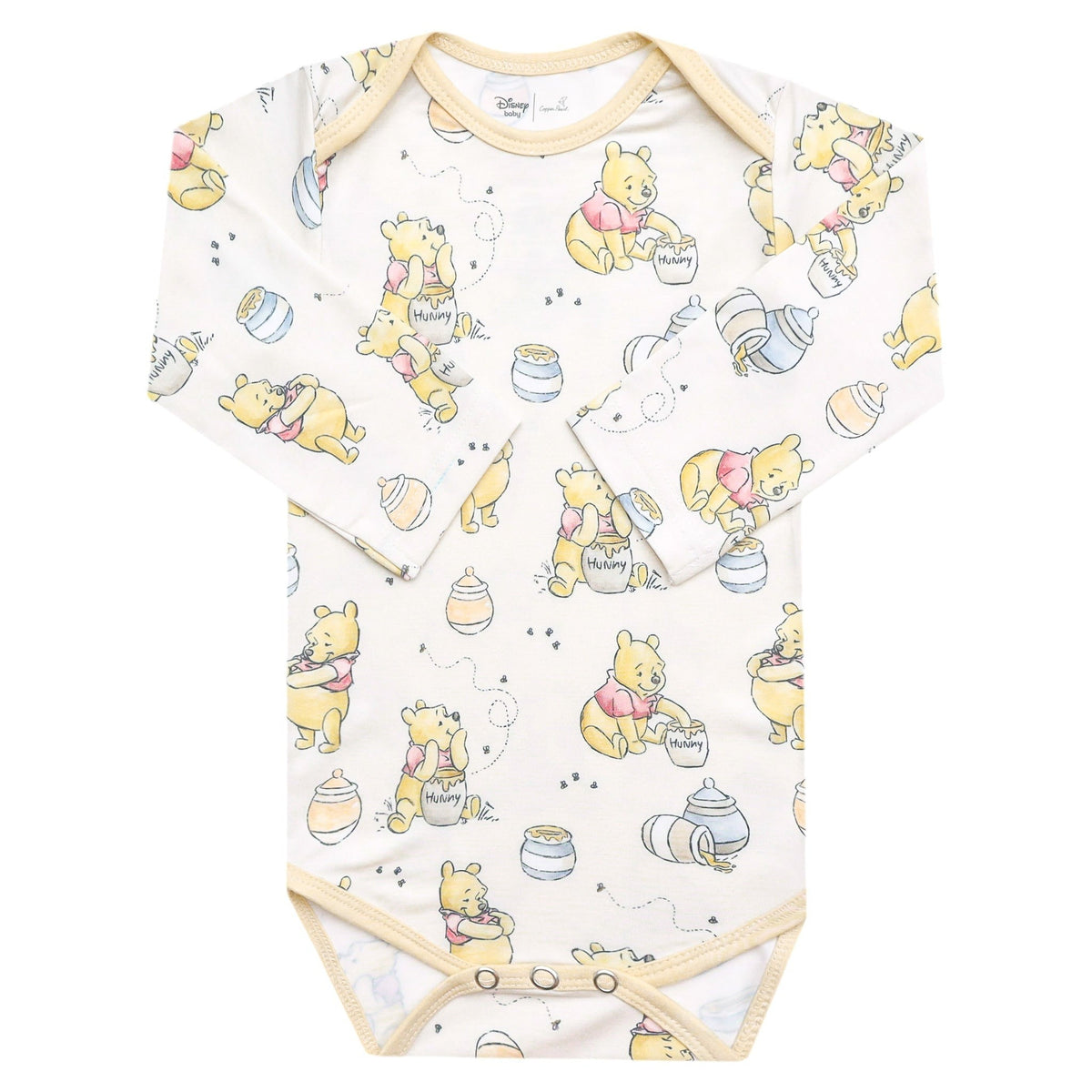 Long Sleeve Bodysuit - Hunny
