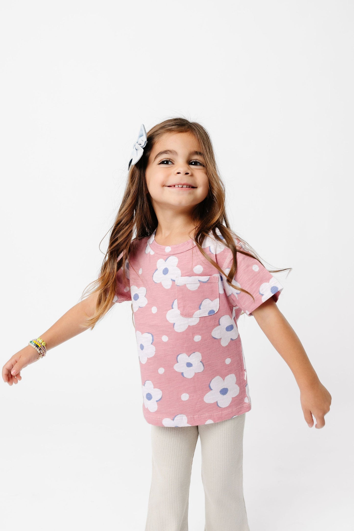 Cotton Pocket Tee - Gemma