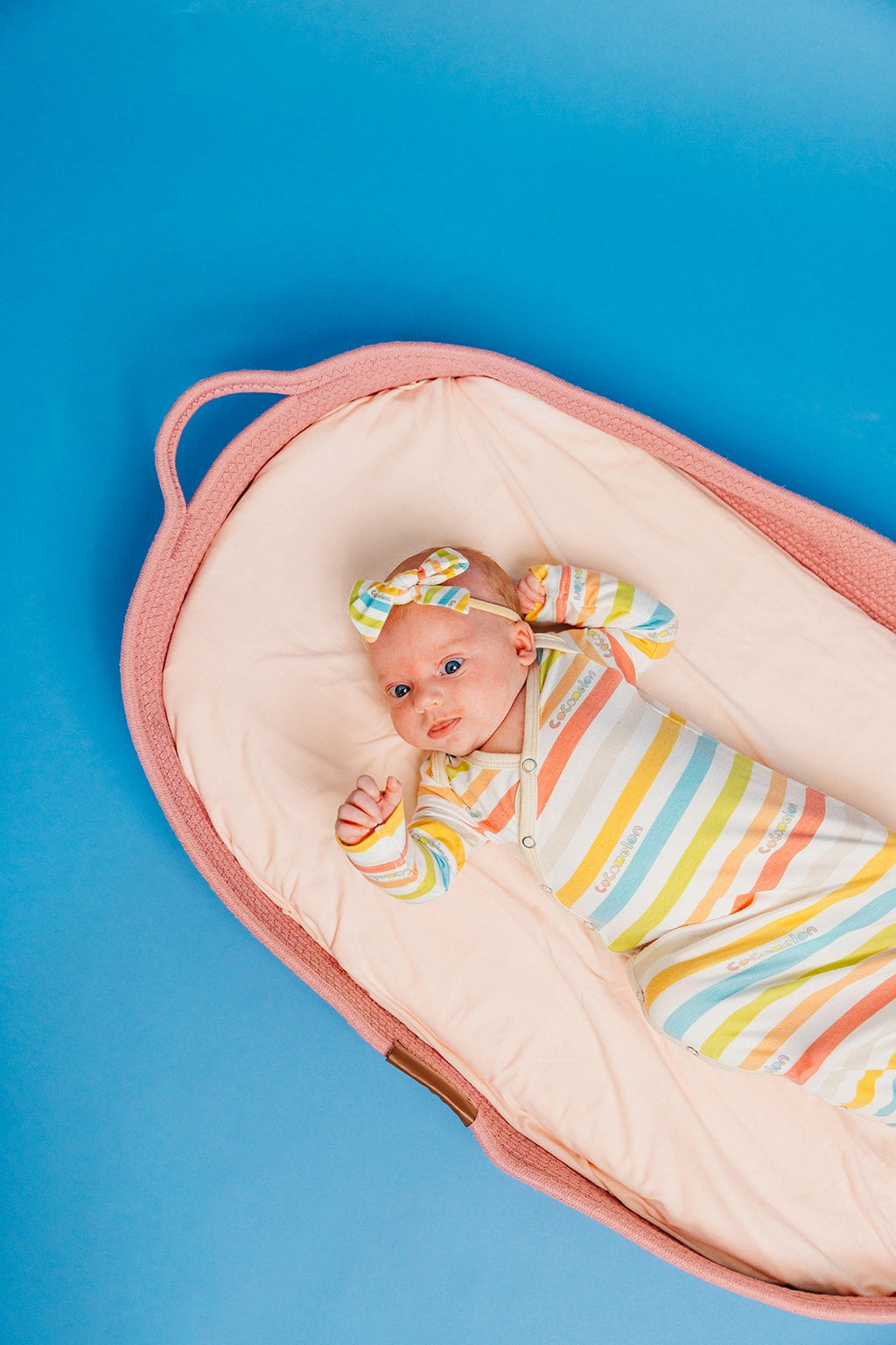 Classic Baby Bow - CoComelon Stripe