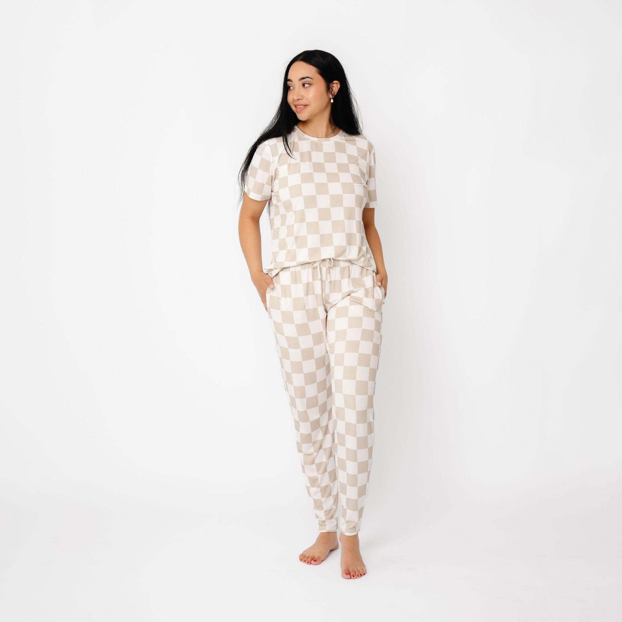 Women's Short Sleeve Pajamas - Brooks