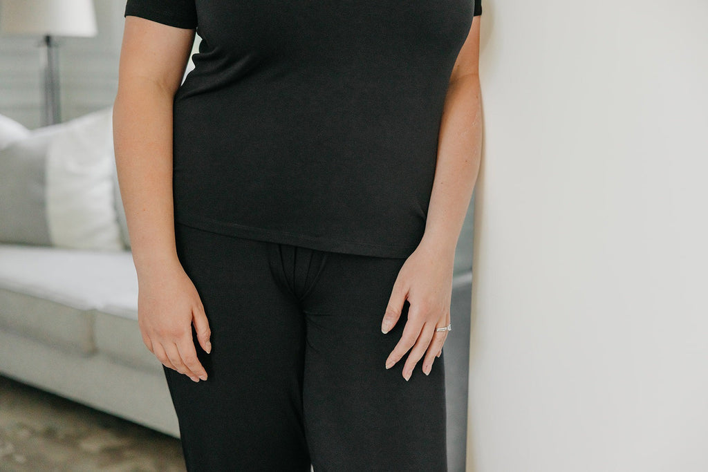 Women's Short Sleeve Pajamas - Midnight
