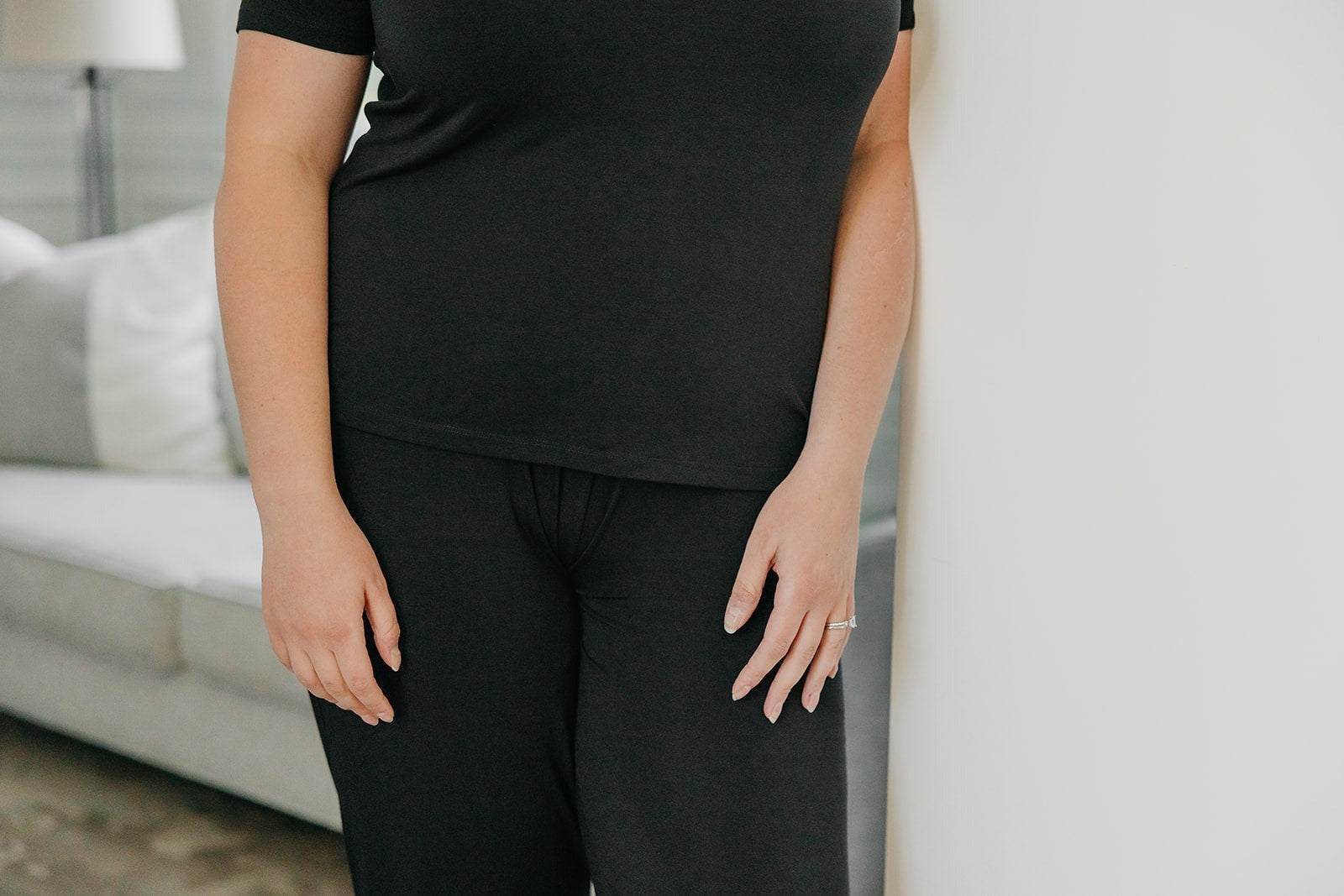 Women's Short Sleeve Pajamas - Midnight