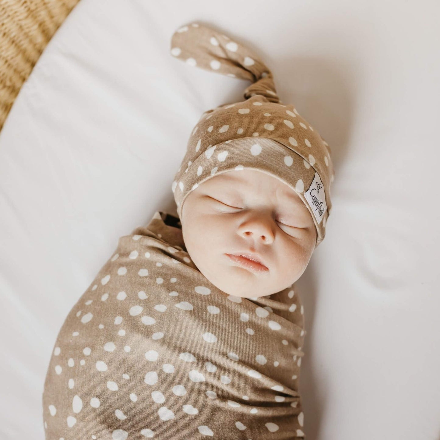 Top Knot Hat - Fawn