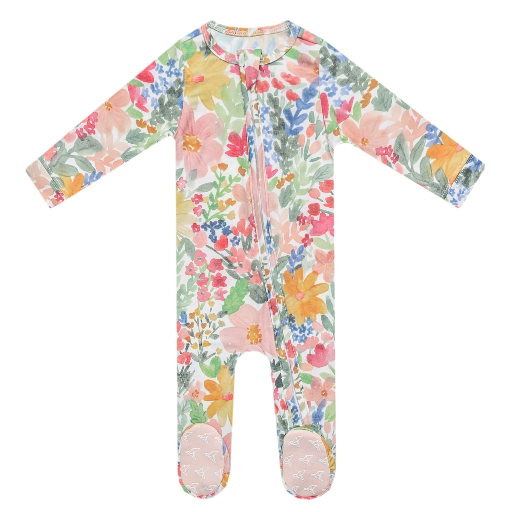 Zip-Up Footie Pajama - Lark