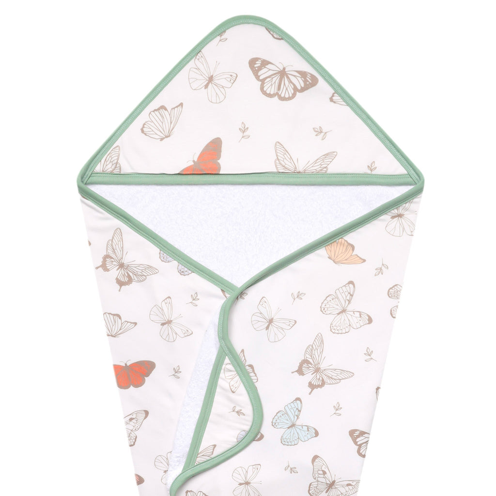 Premium Baby Knit Hooded Towel - Luna