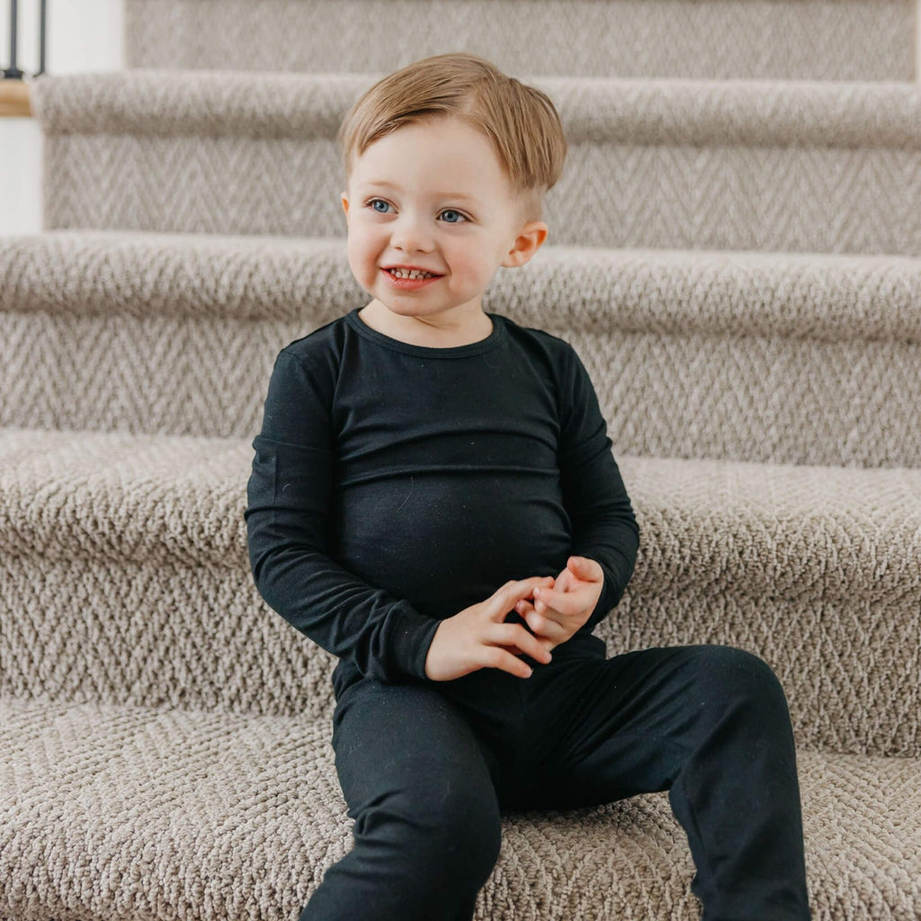 2pc Long Sleeve Pajama Set - Midnight