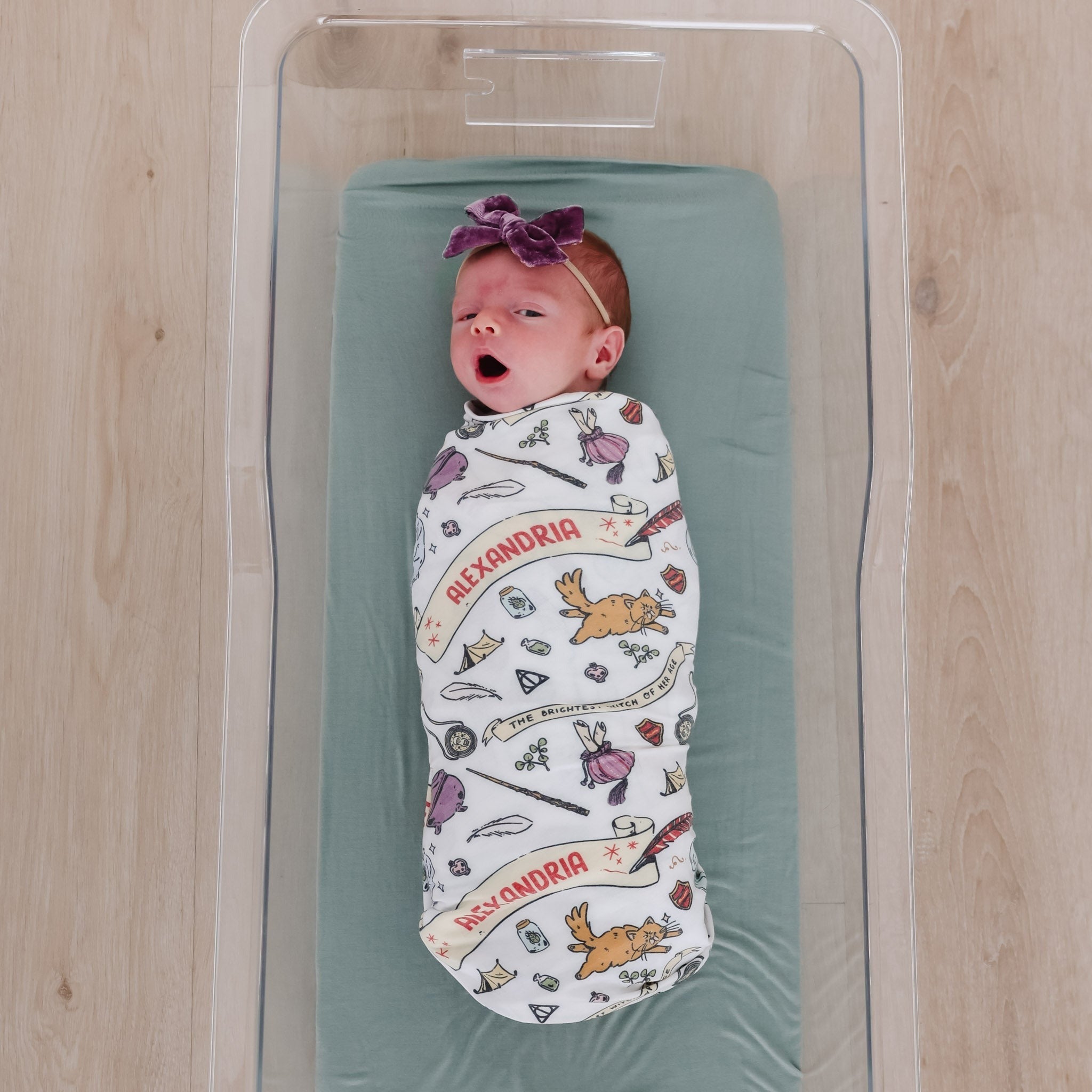 Harry PotterTM Personalized Swaddle Blanket - Hermione