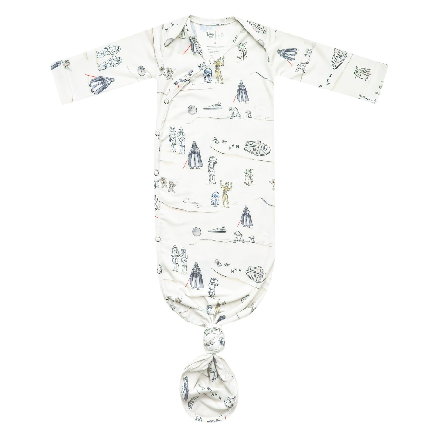 Newborn Knotted Gown - Tatooine