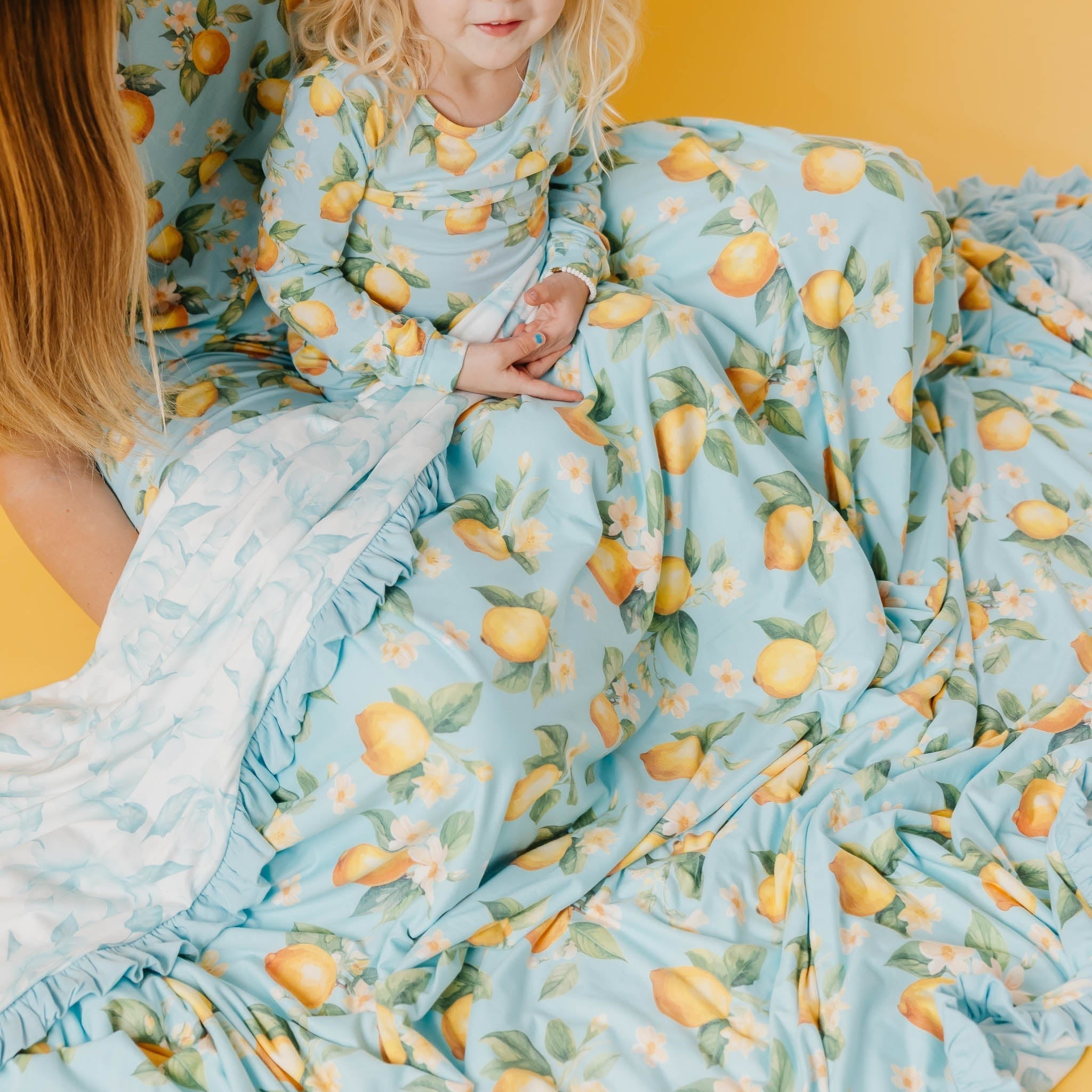 Ruffled Jumbo Quilt - Melody