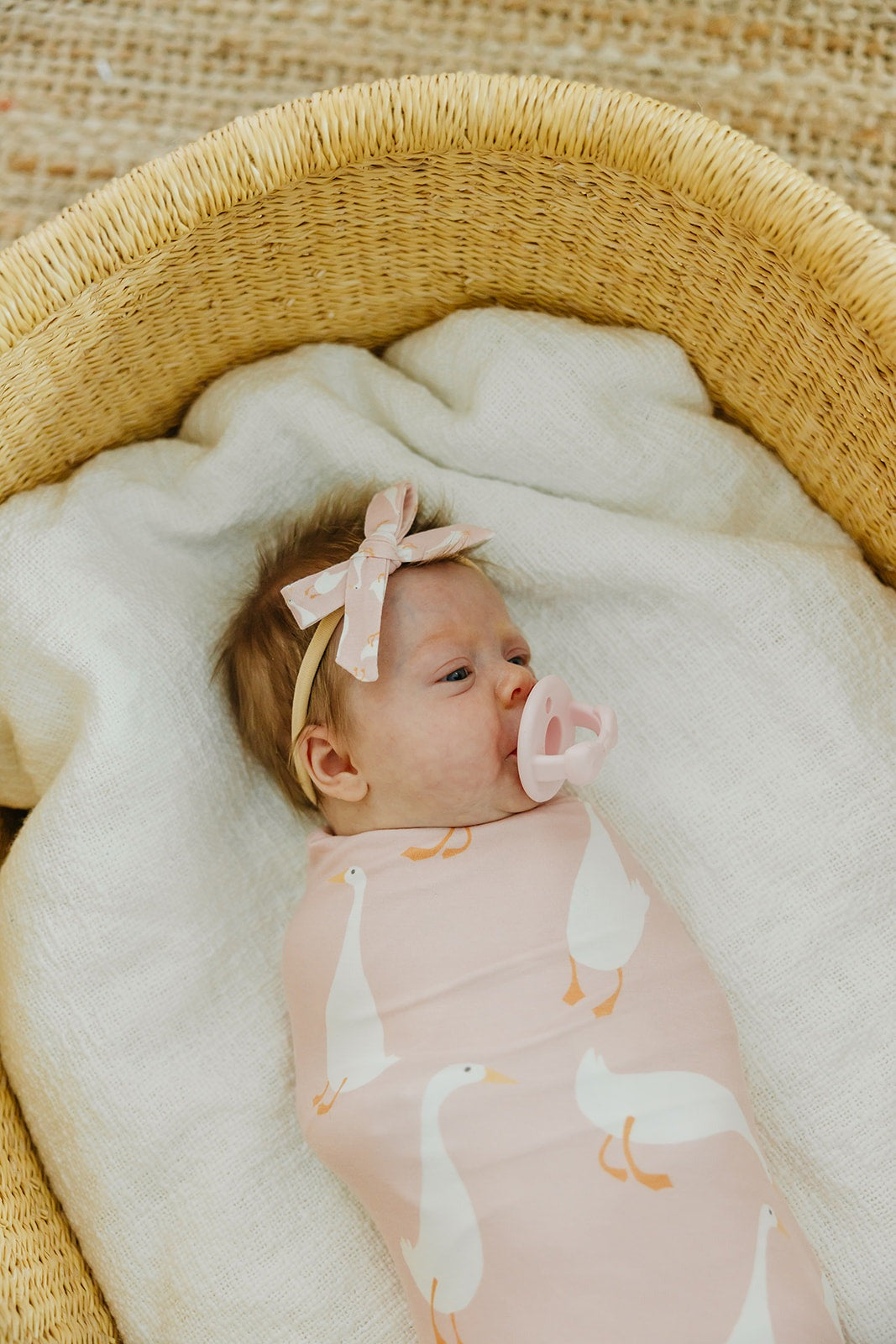 Ribbon Baby Bow - Goosie