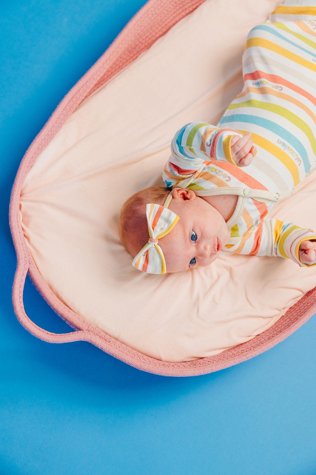 Bowtie Baby Bow - CoComelon Stripe