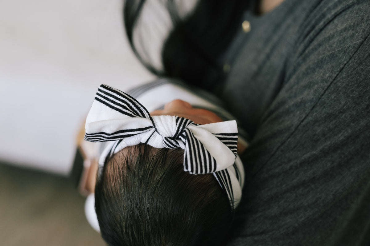 Knit Headband Bow - Tribe