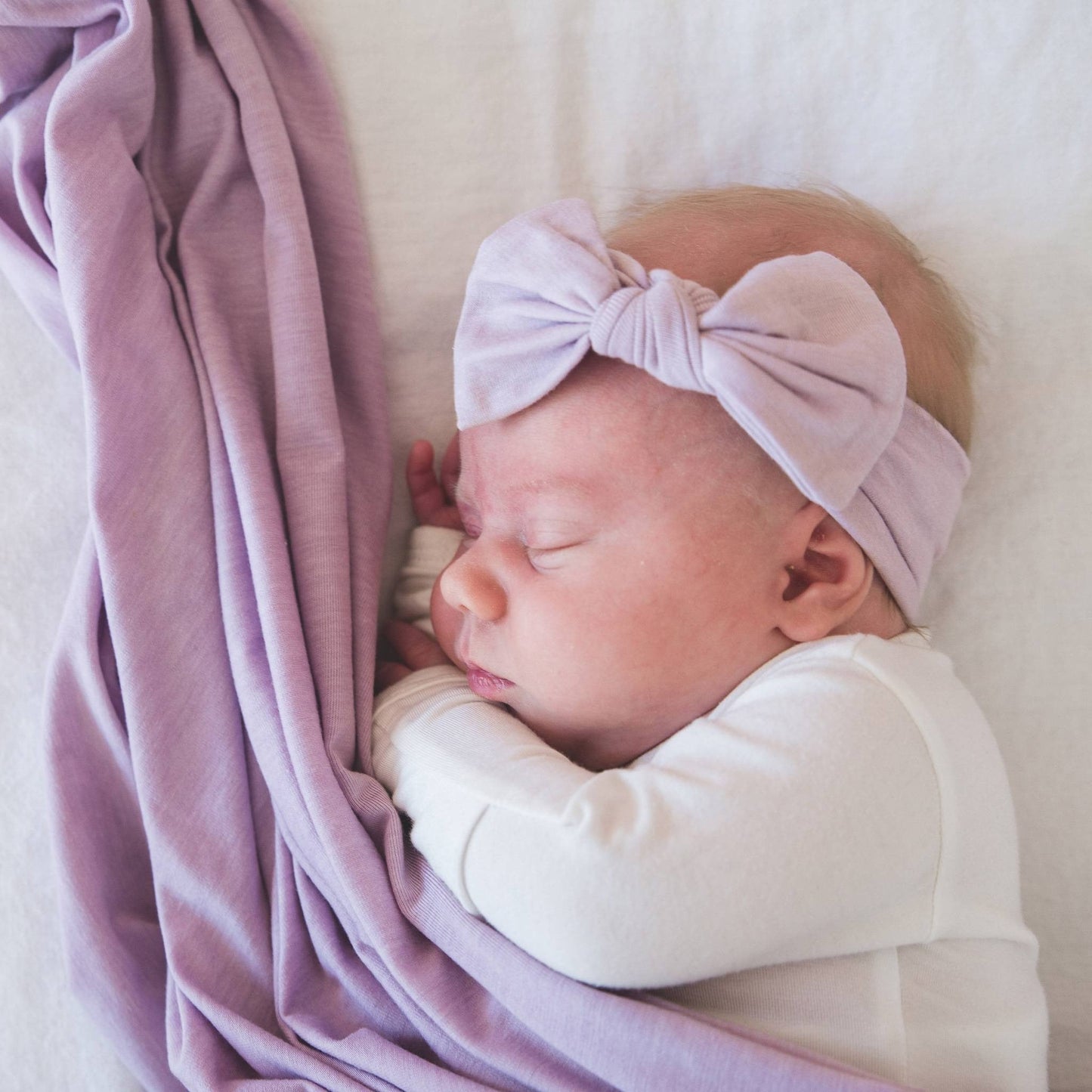 Knit Headband Bow - Lily
