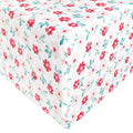 Premium Knit Fitted Crib Sheet - Noel