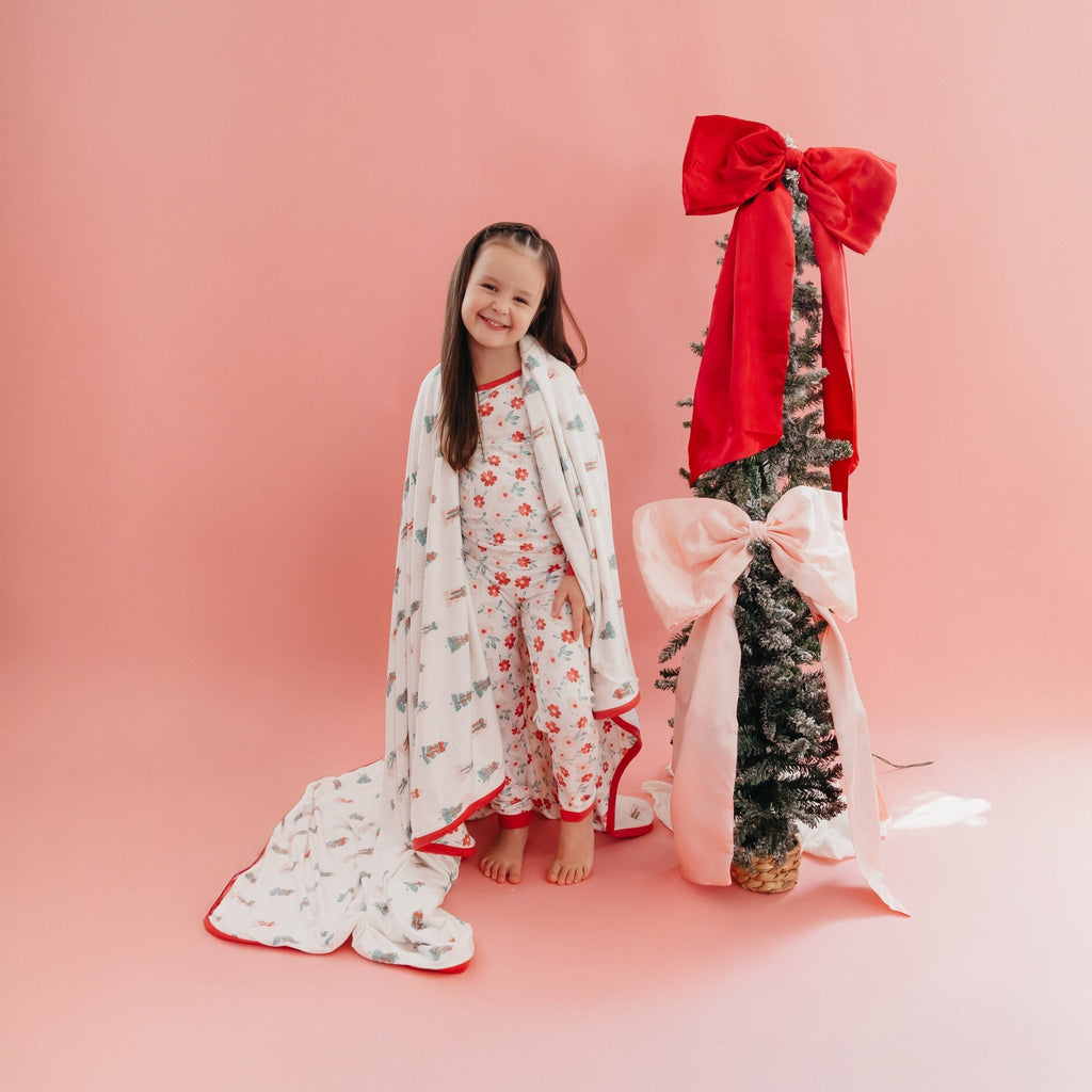 Three-Layer Jumbo Quilt - Noel