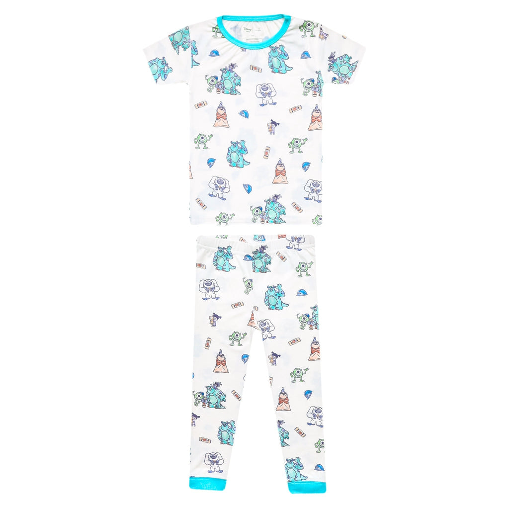 2pc Short Sleeve Pajamas with Pants - Monsters, Inc. Friends