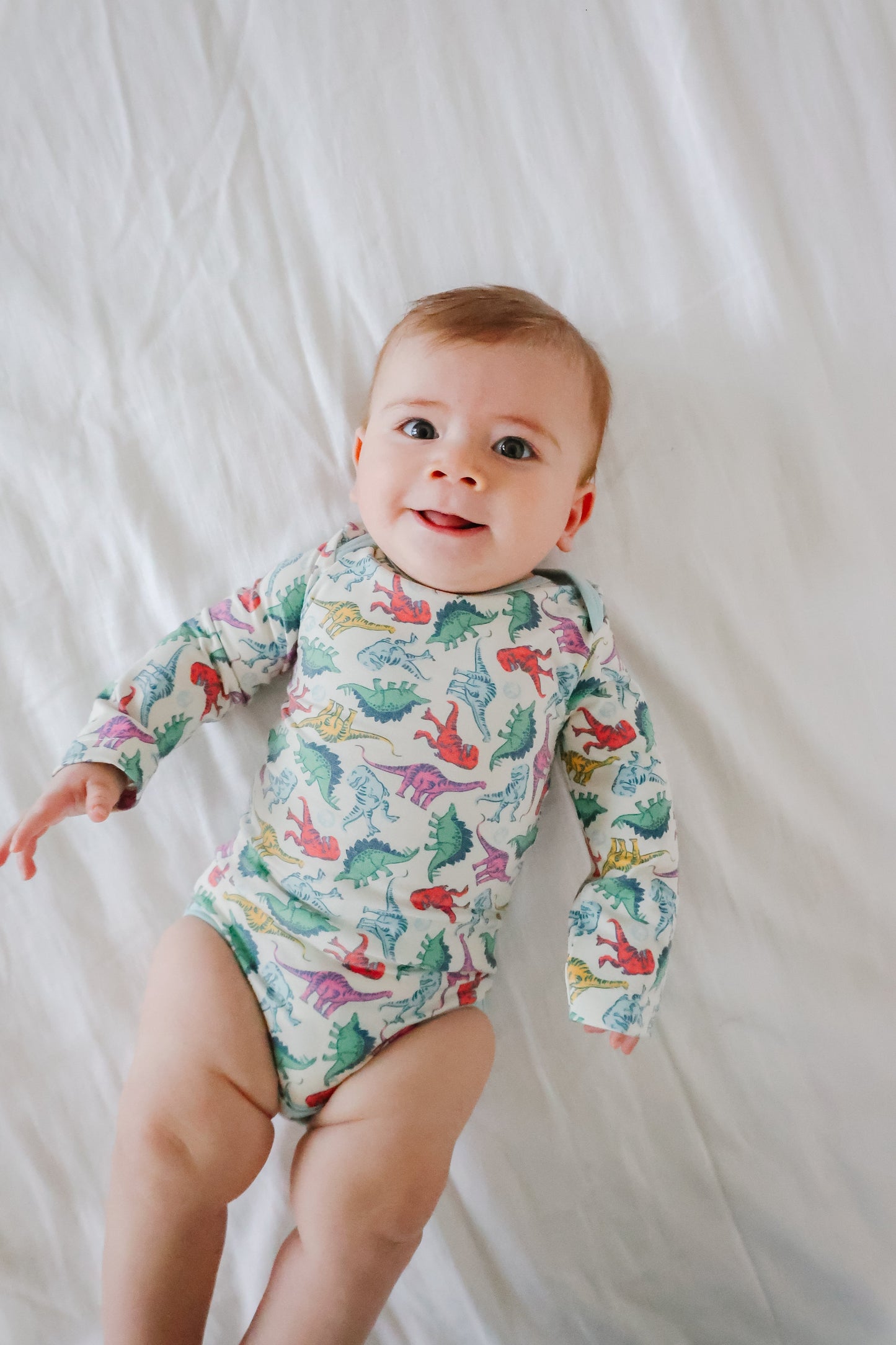 Long Sleeve Bodysuit - Dinosaurs of Jurassic Park