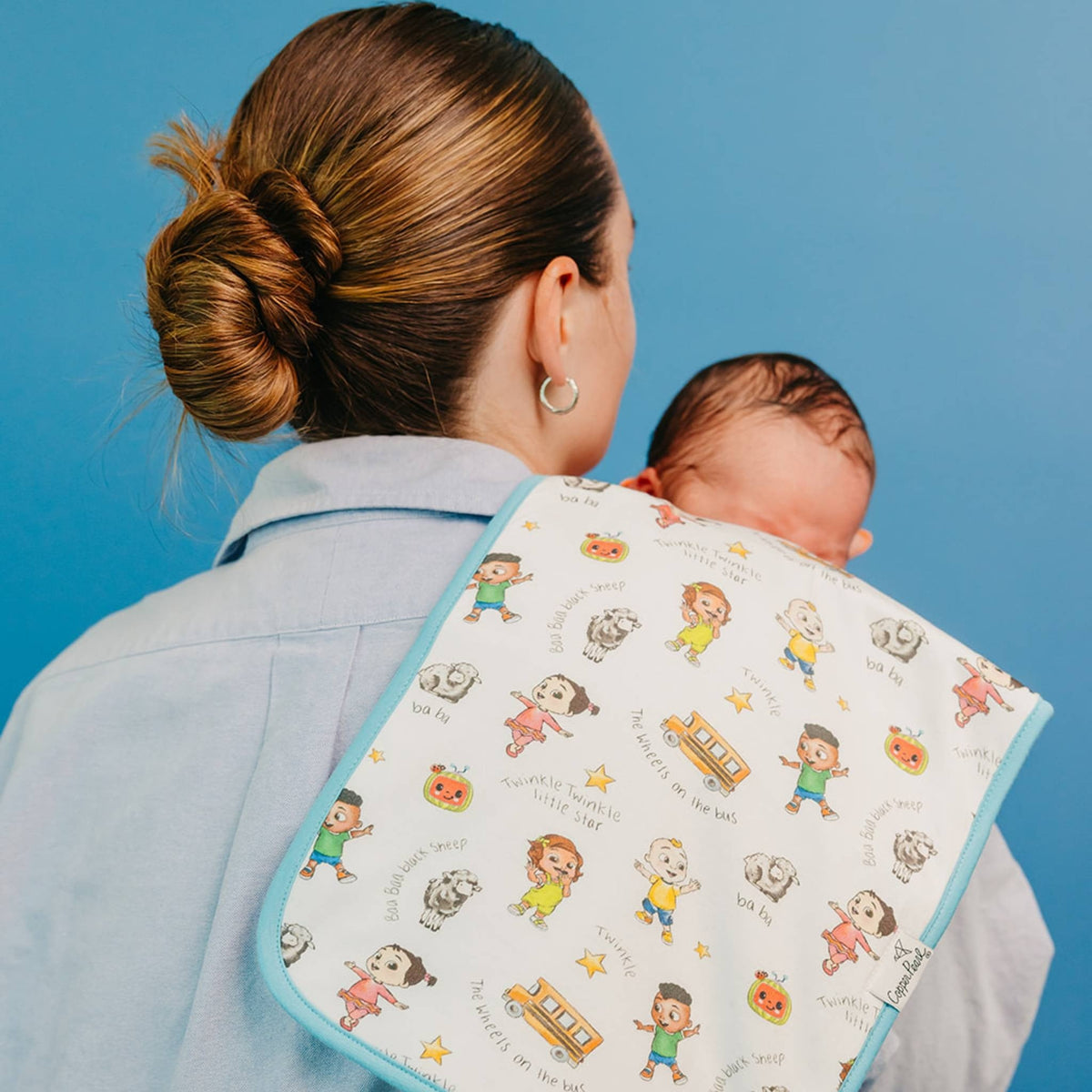 3 Pack Premium Burp Cloths - CoComelon Friends
