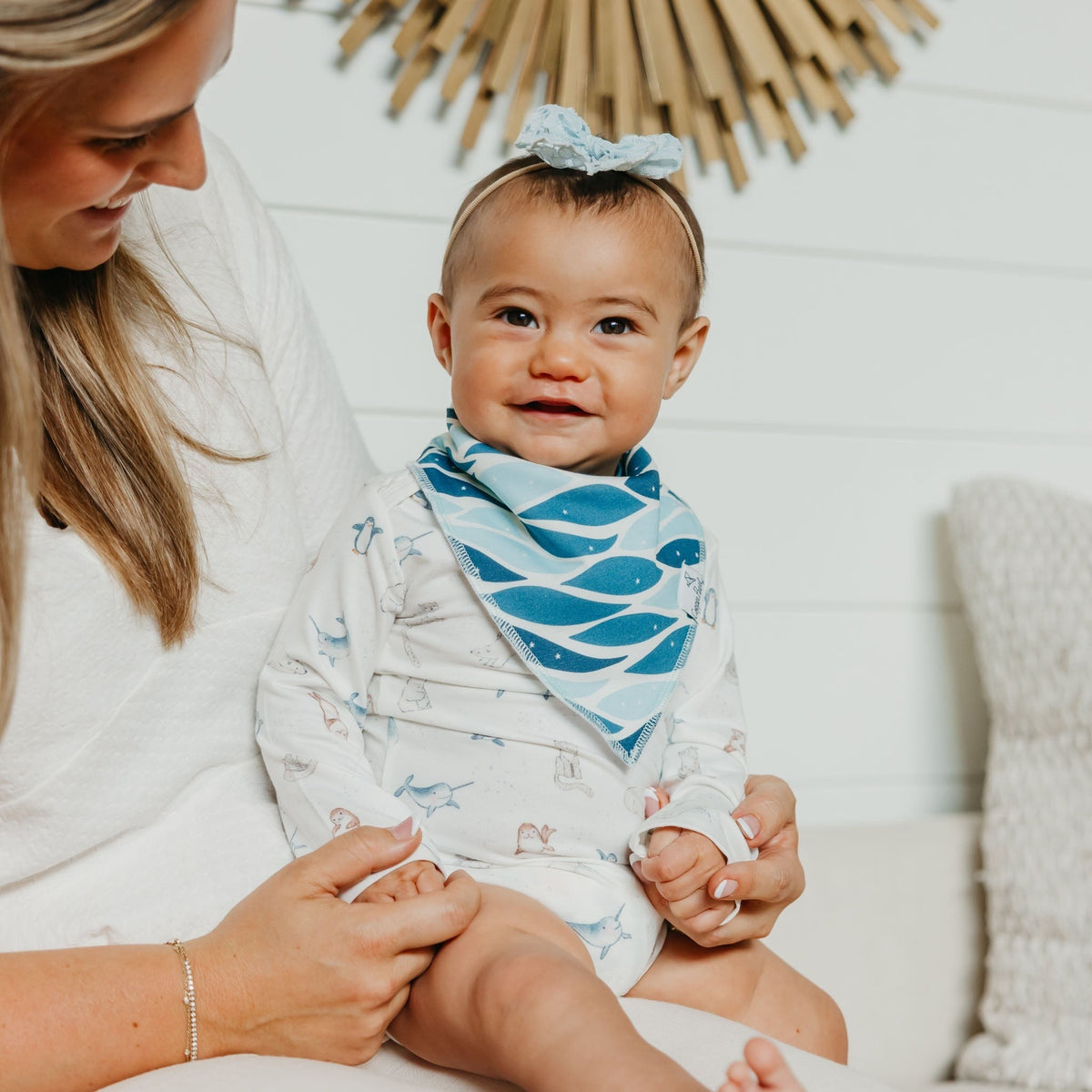 4 Pack Baby Bandana Bibs - Arctic Wonder