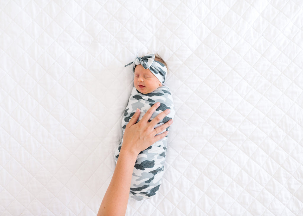 Knit Swaddle Blanket - Gunnar