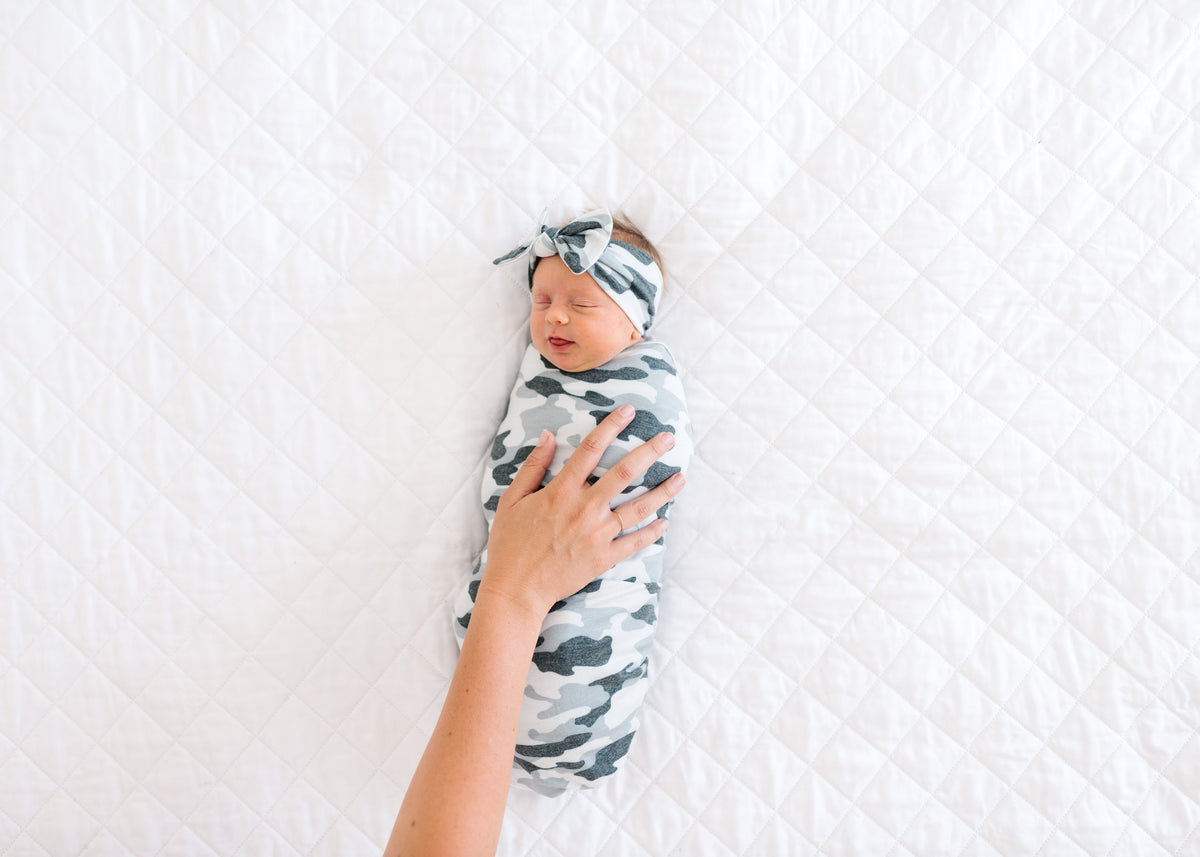 Knit Swaddle Blanket - Gunnar