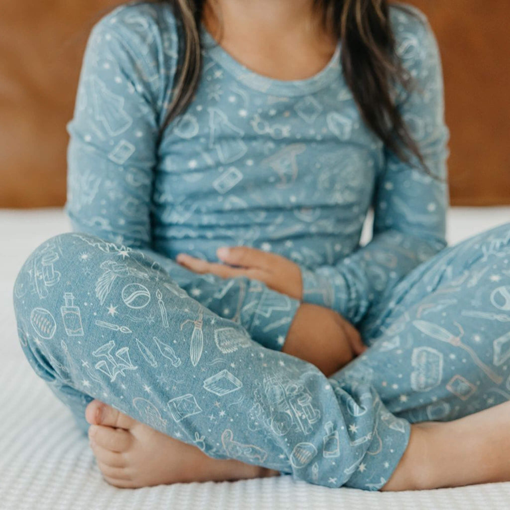 2pc Long Sleeve Pajama Set - Hogwarts