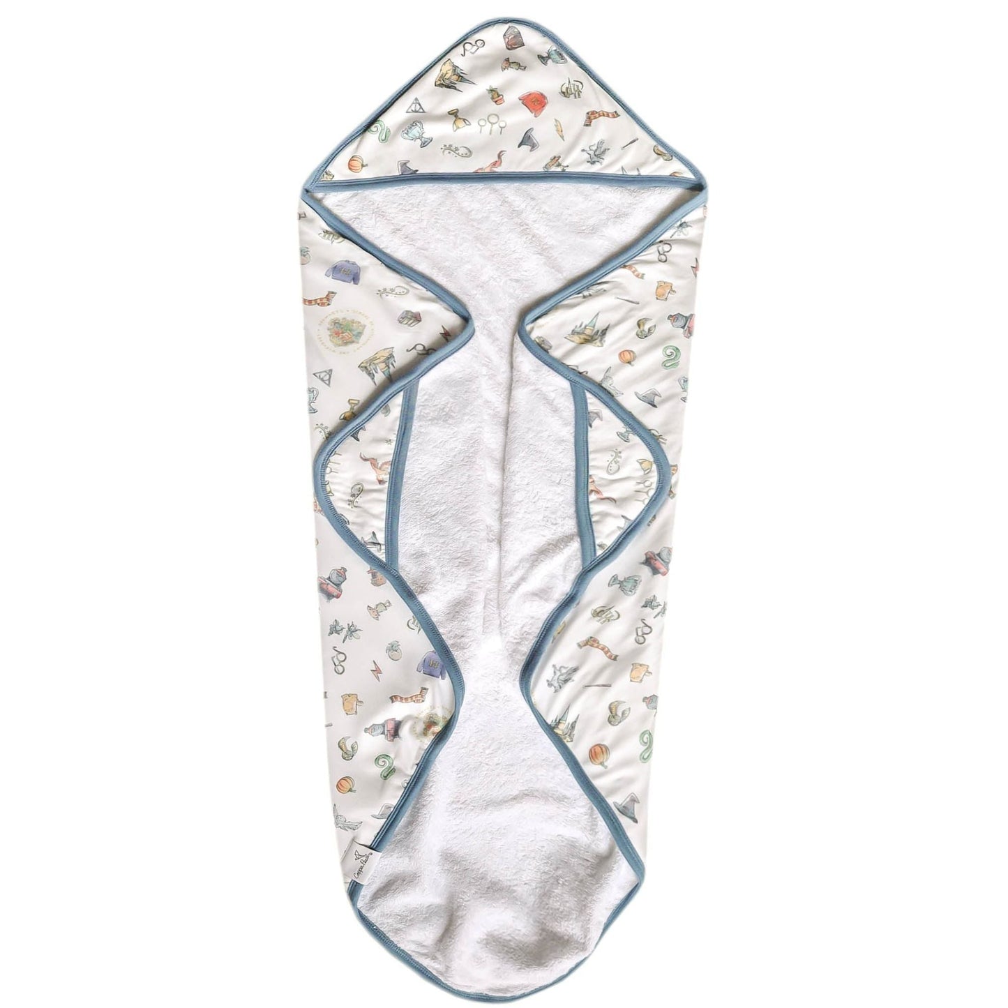 Premium Baby Knit Hooded Towel - Wizarding World