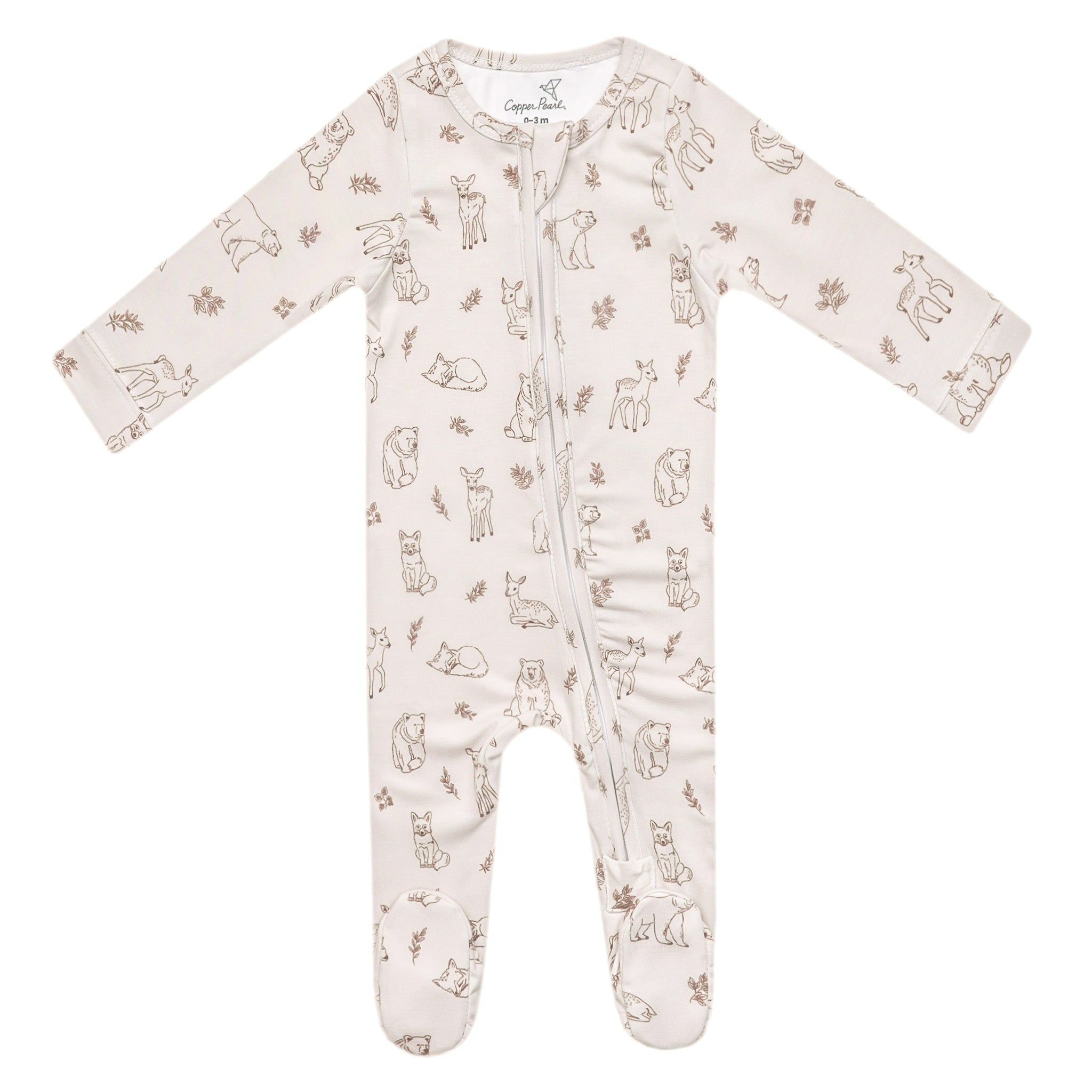 Zip-Up Footie Pajama - Dylan